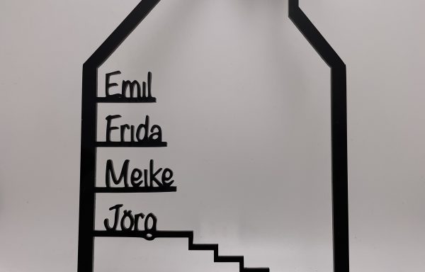 Türschild aus Acryl