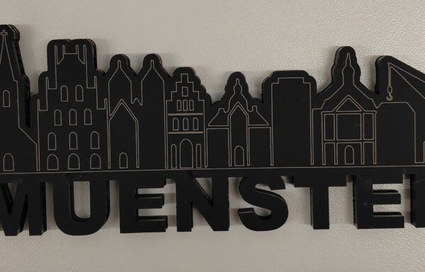 Münster Skyline aus Acryl